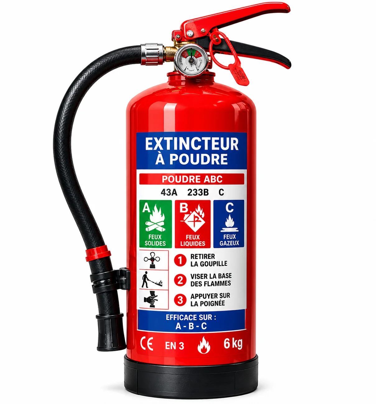 Extincteur à poudre